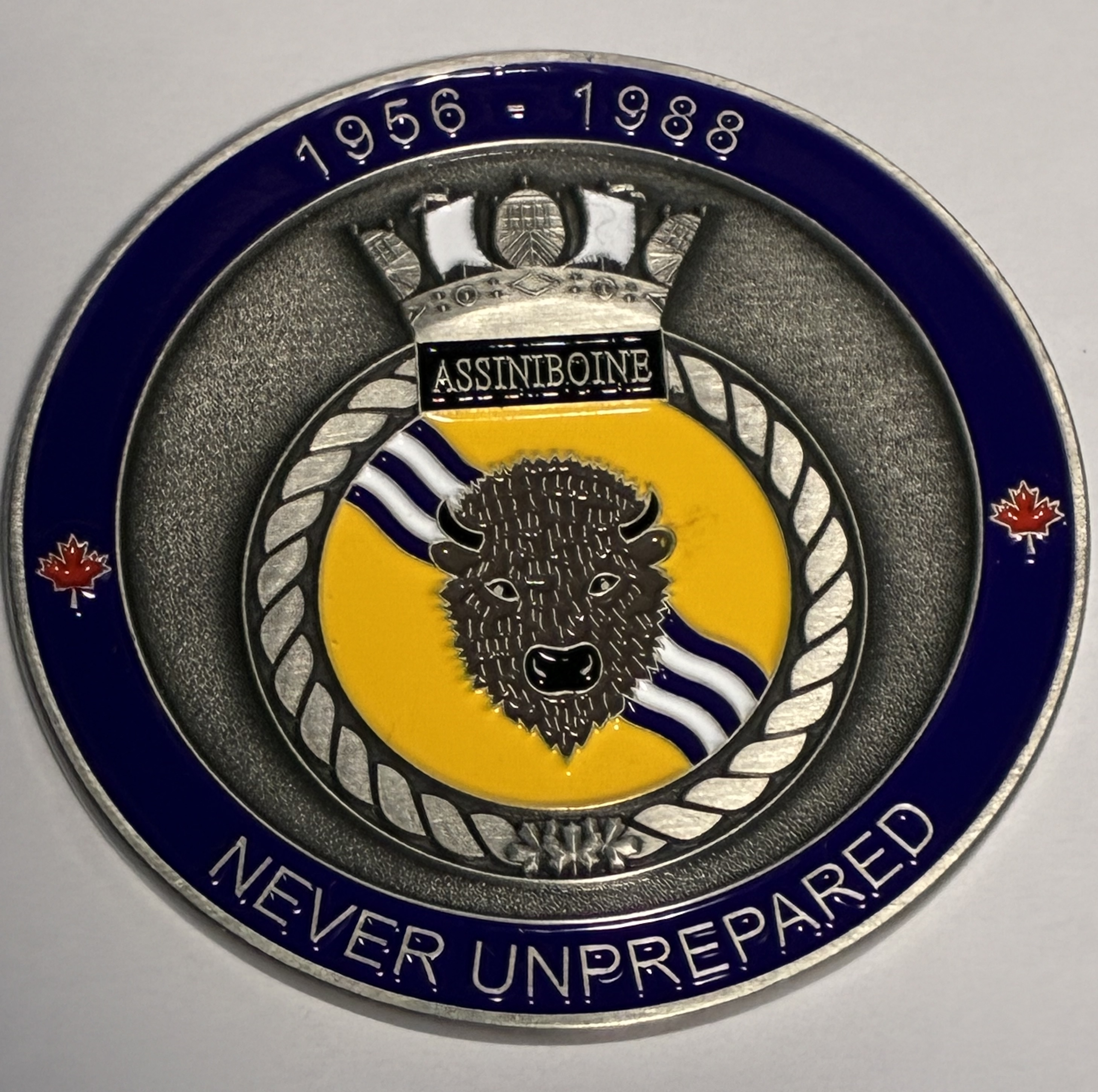 HMCS Assiniboine Coin #RB3149 | Veterans UN-Nato Nova Scotia